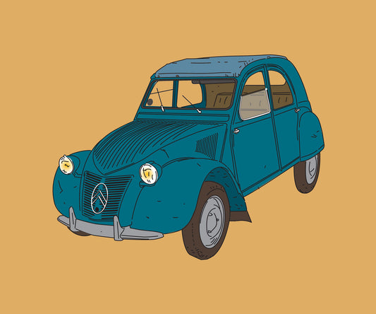 2CV DARK BLUE 3