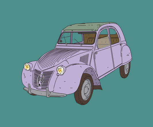 2CV LIGHT MAUVE 3