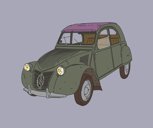 2CV OLIVE 3