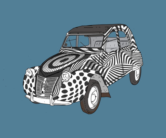 2CV OP ART 4
