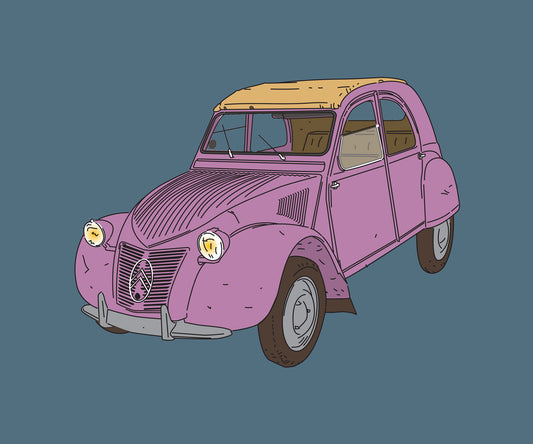 2CV PINK 1