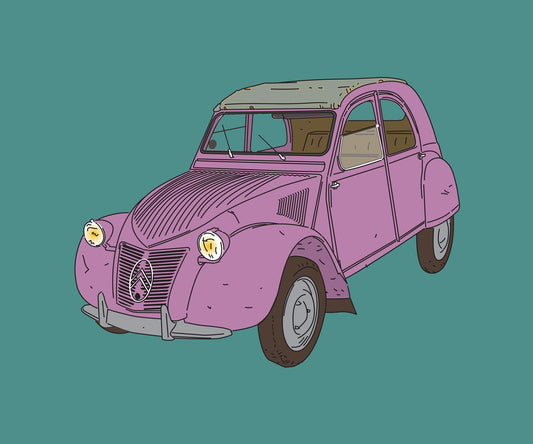2CV PINK 2