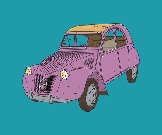 2CV PINK 3