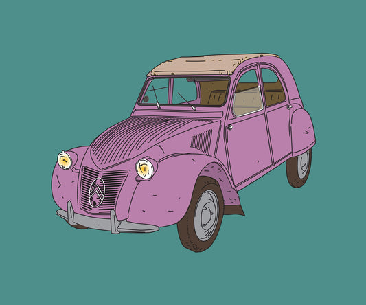 2CV PINK 4