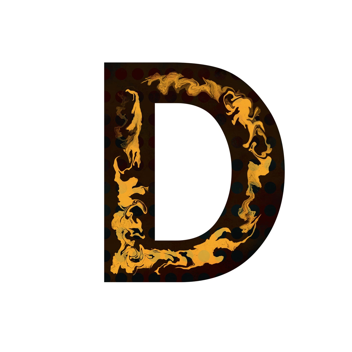 'BLACK D' Canvas
