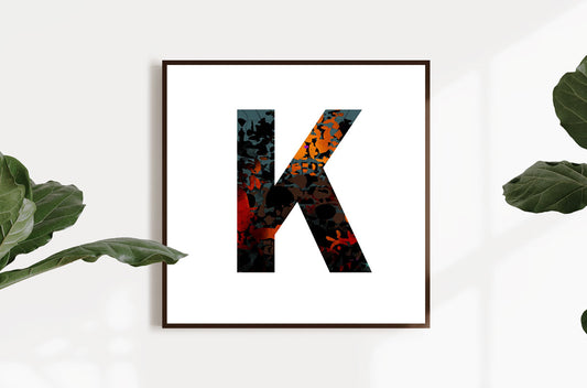 'WILD K' From the Wild Alphabet.
