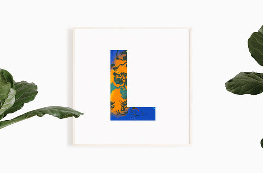 'WILD L' From the Wild Alphabet.