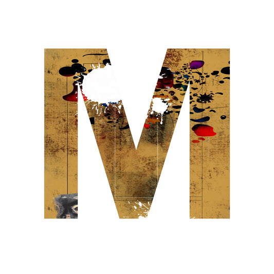 'WILD M' From the Wild Alphabet.