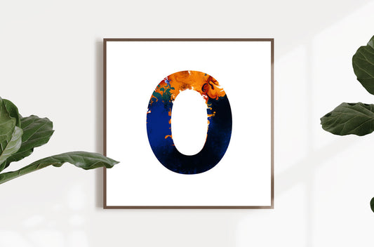 'WILD O' From the Wild Alphabet.