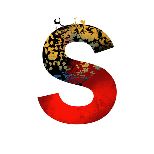 'WILD S' From the Wild Alphabet.