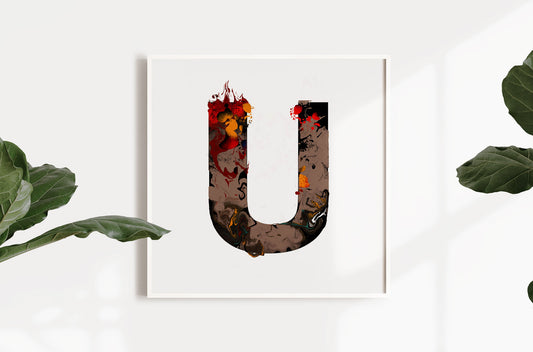'WILD U' From the Wild Alphabet.