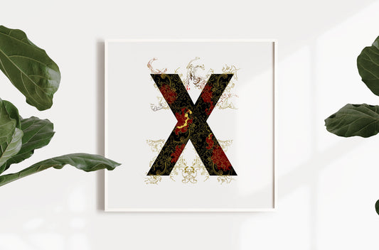 'WILD X' From the Wild Alphabet.