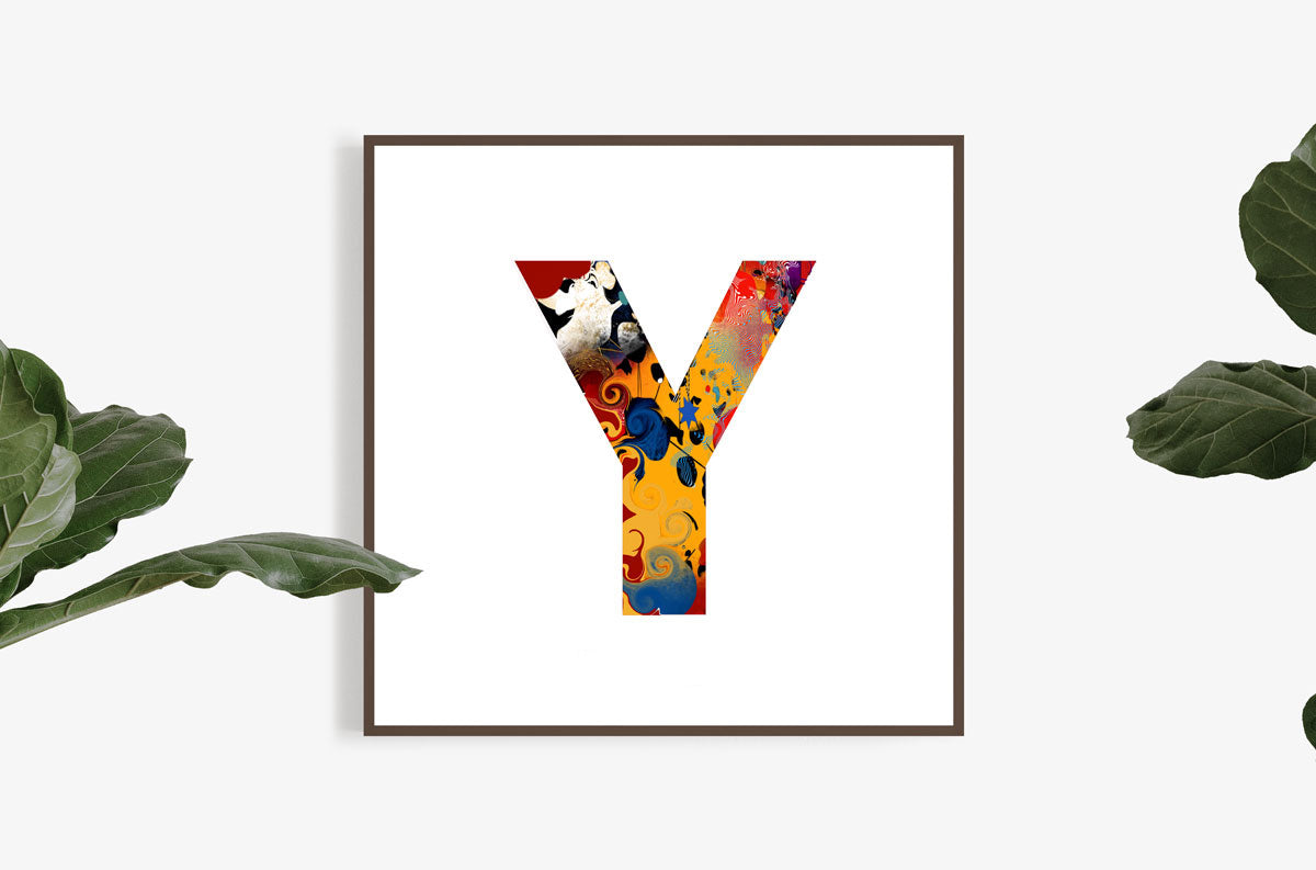 'WILD Y' From the Wild Alphabet.