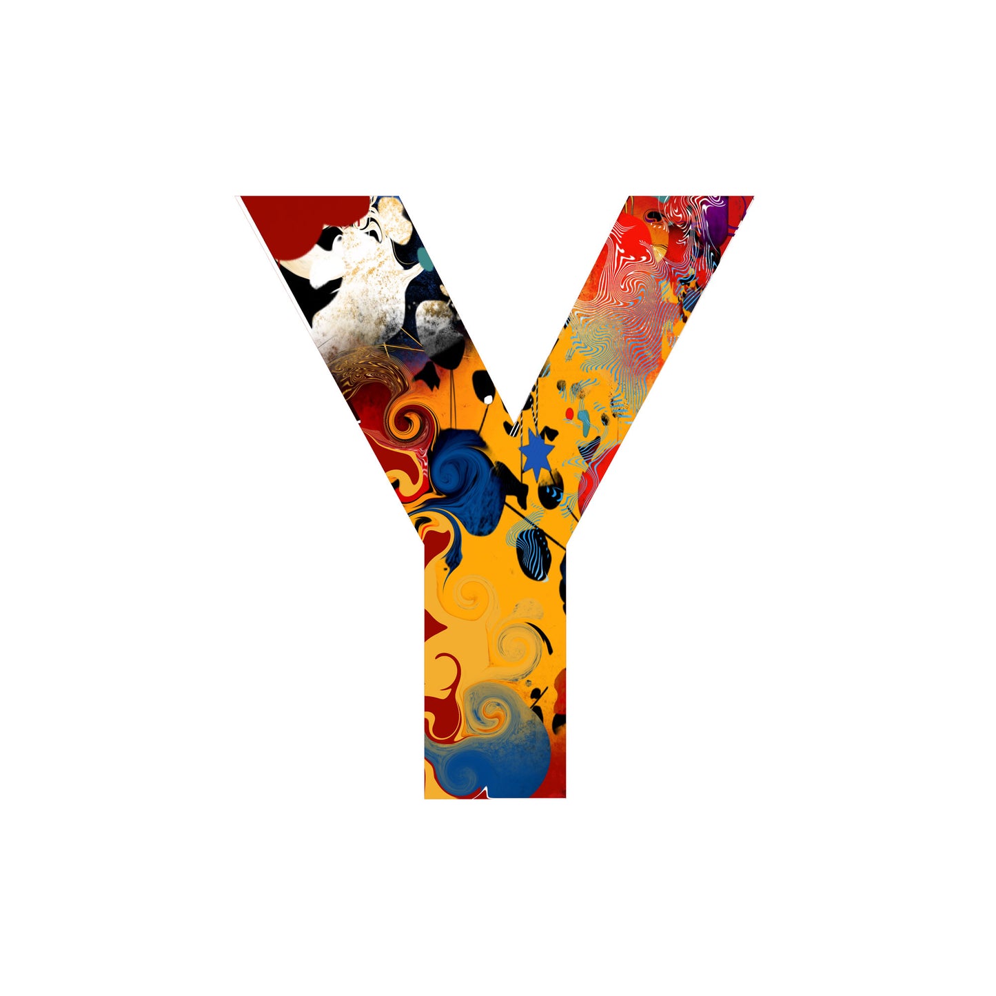 'WILD Y' From the Wild Alphabet.