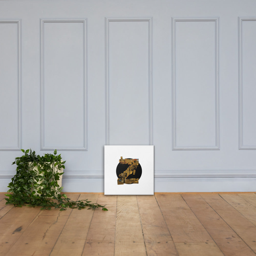 'WILD Z' Canvas