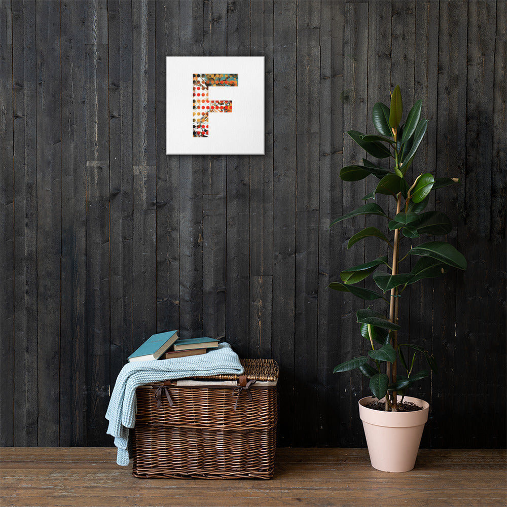 'WILD F' Canvas