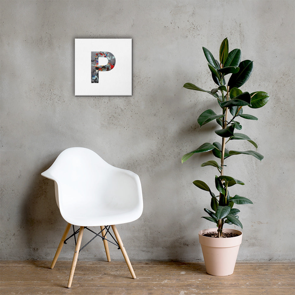 'WILD P' Canvas