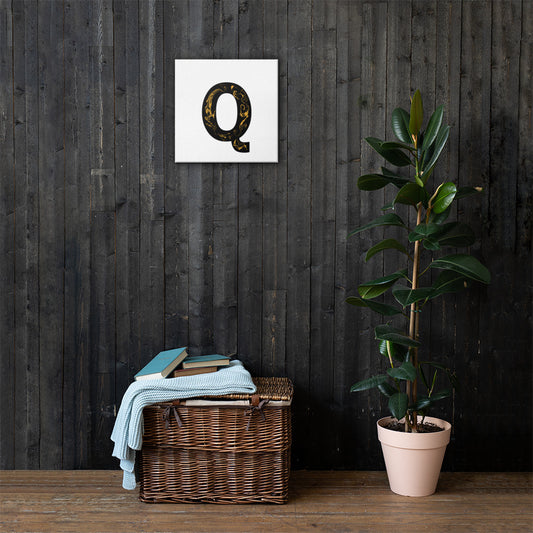 'BLACK Q' Canvas