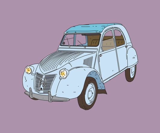 2CV ICE BLUE 1