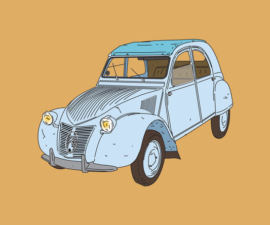 2CV ICE BLUE 3