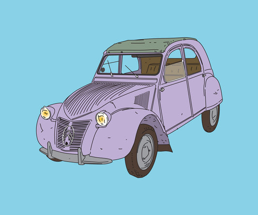 2CV LIGHT MAUVE 2