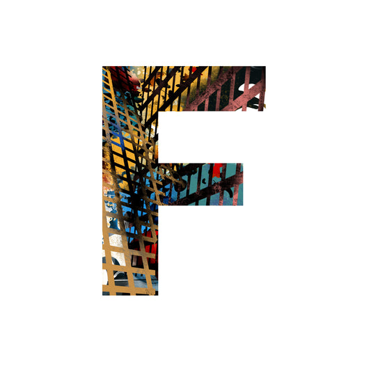 'WILD F' From the Wild Alphabet.