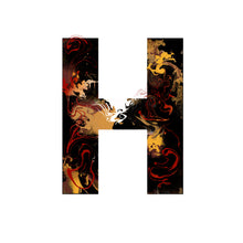 Load image into Gallery viewer, &#39;WILD H&#39; From the Wild Alphabet.
