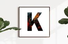 Load image into Gallery viewer, &#39;WILD K&#39; From the Wild Alphabet.
