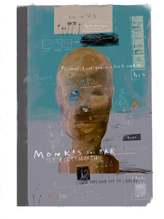 ‘MONKS and BAR’ Canvas