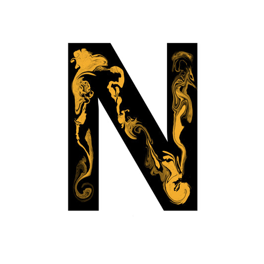 'BLACK N'  Canvas