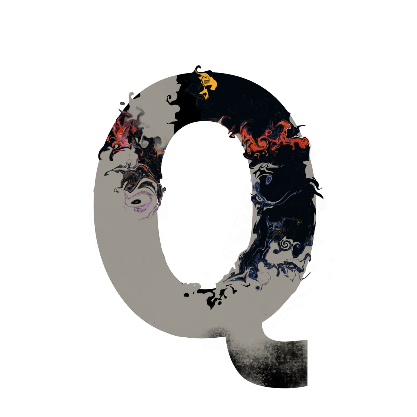 'WILD Q' From the Wild Alphabet.