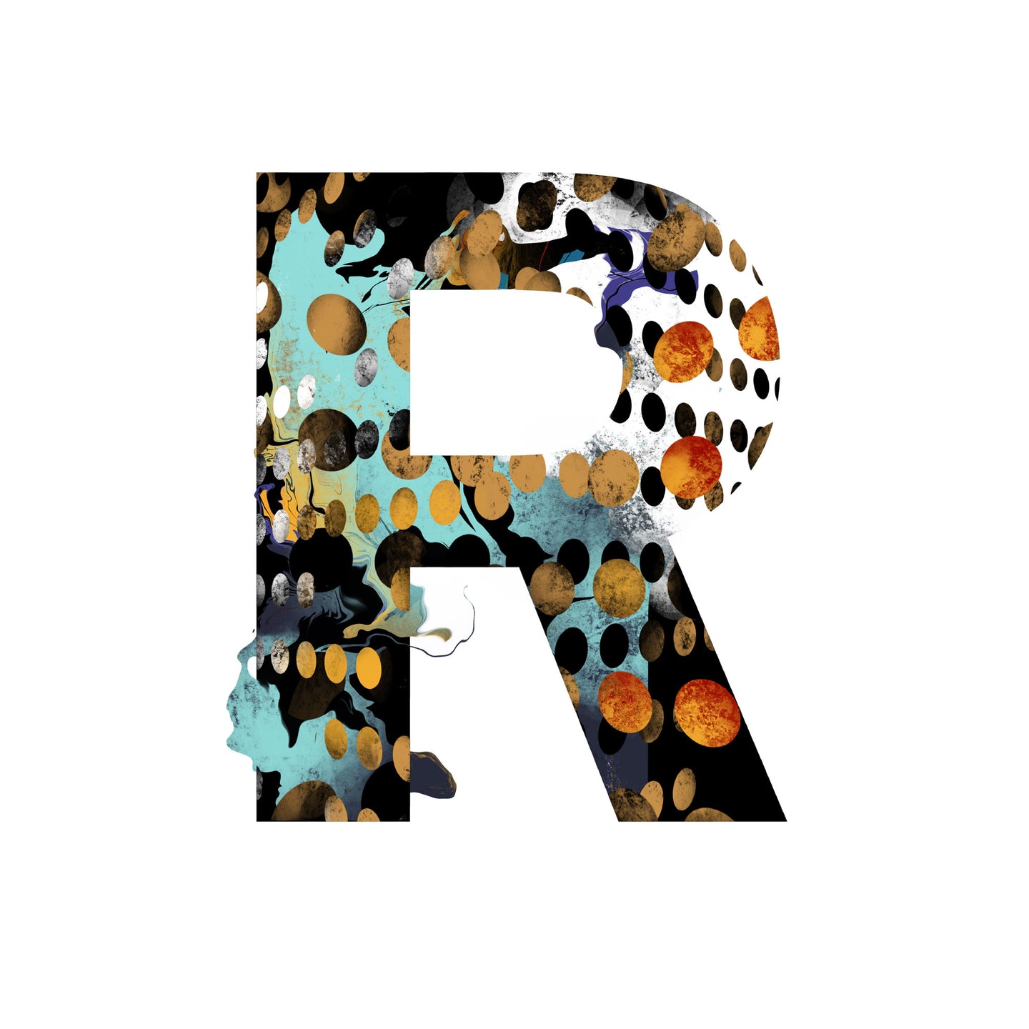 'WILD R' From the Wild Alphabet.