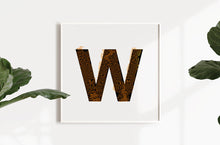 Load image into Gallery viewer, &#39;WILD W&#39; From the Wild Alphabet.
