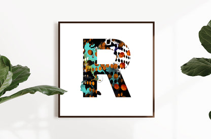 'WILD R' From the Wild Alphabet.