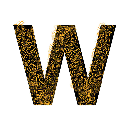 'WILD W' From the Wild Alphabet.