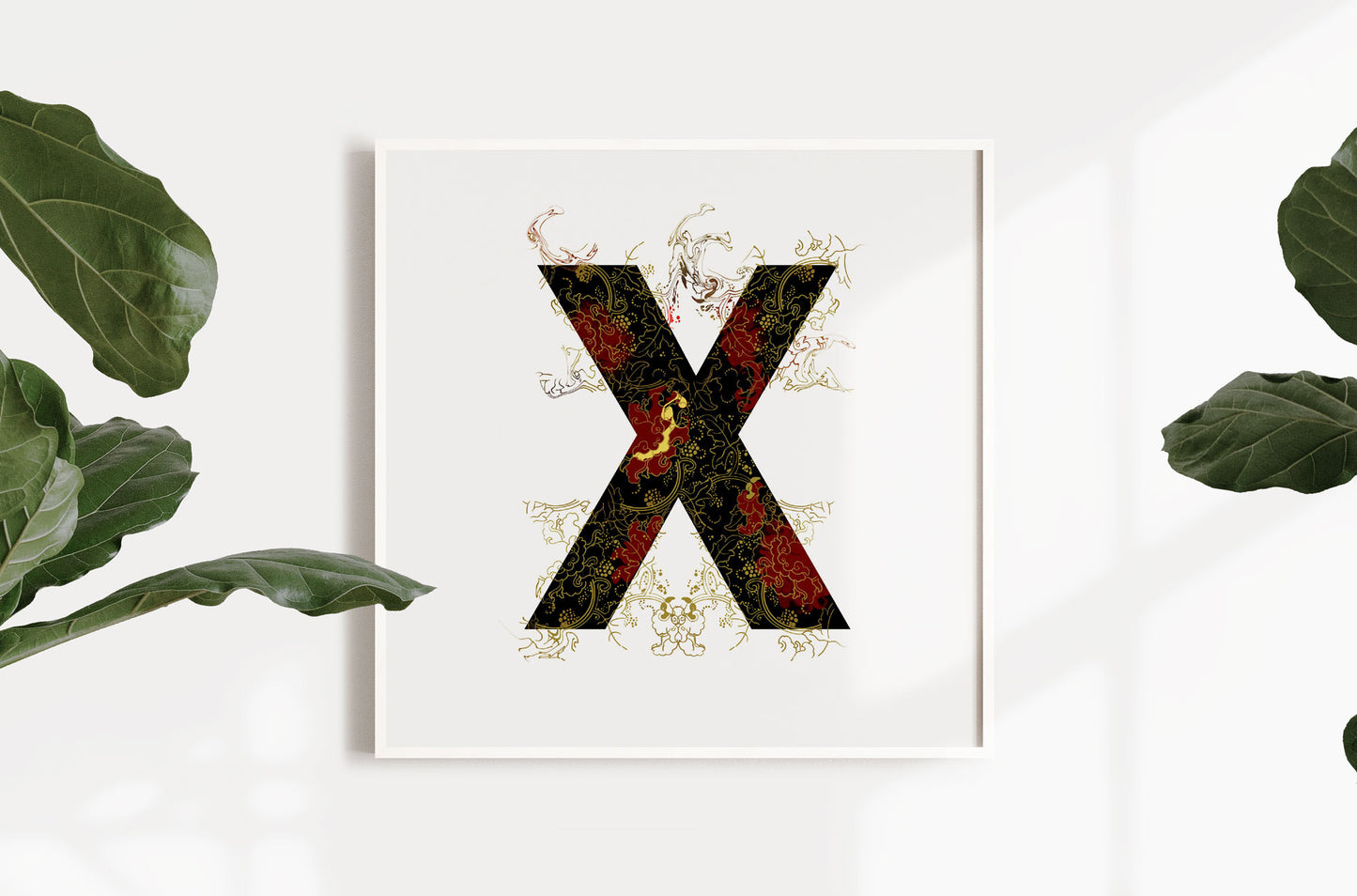 'WILD X' From the Wild Alphabet.