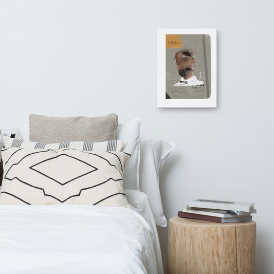 ‘FRENCH MONEY’ Canvas
