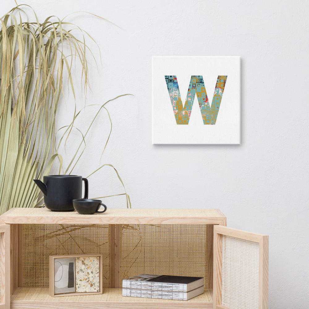 'WILD W' Canvas