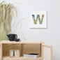 'WILD W' Canvas