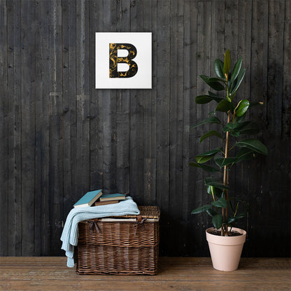 'BLACK B'  Canvas