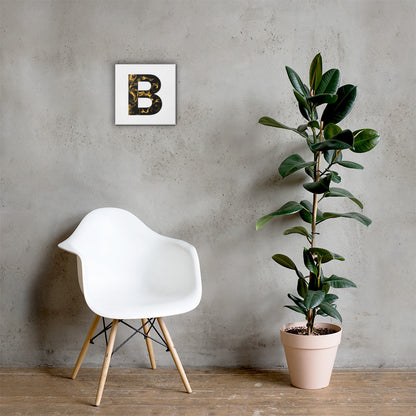 'BLACK B'  Canvas