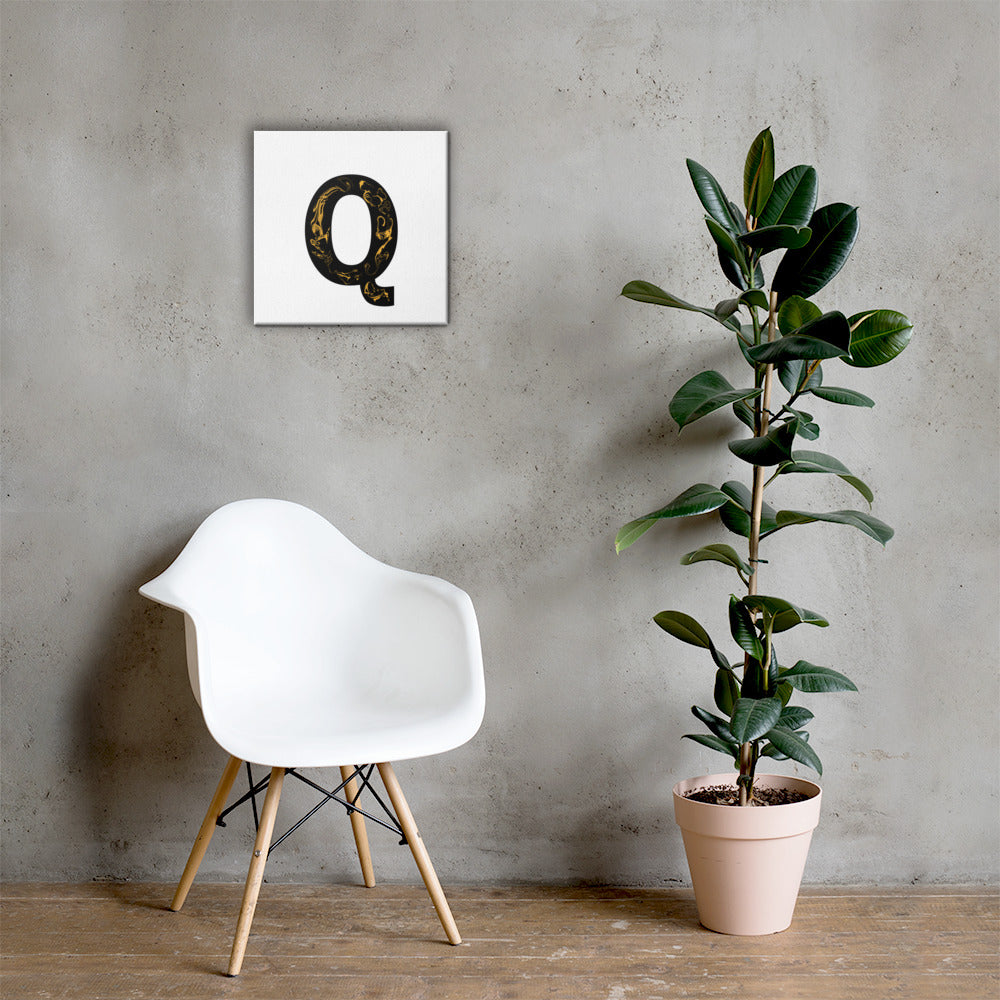 'BLACK Q'  Canvas