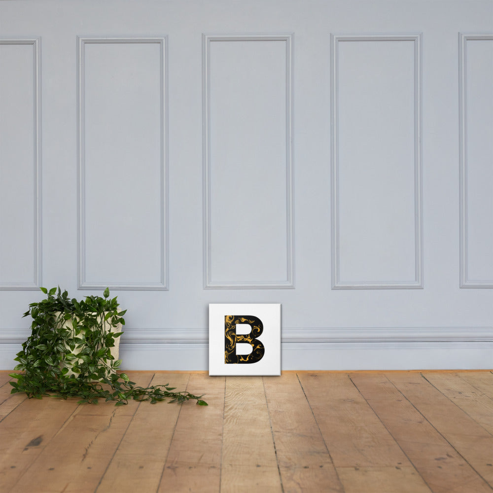 'BLACK B'  Canvas