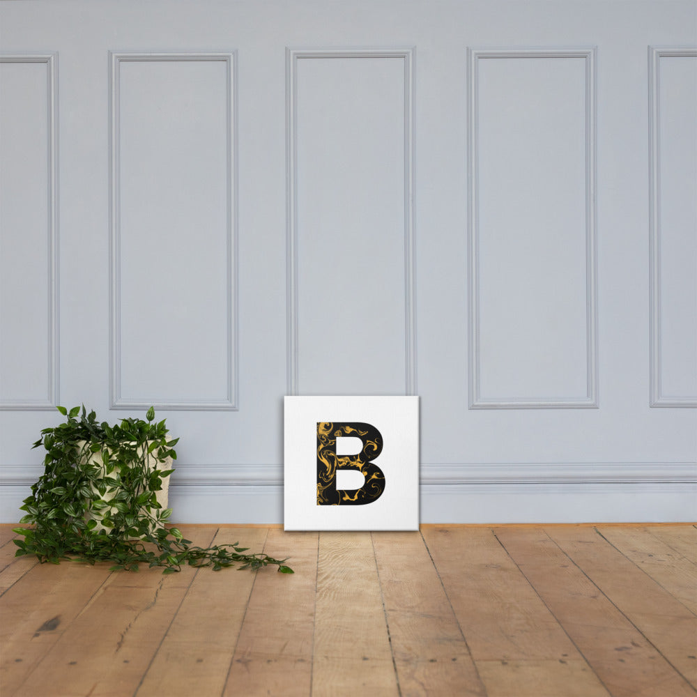'BLACK B'  Canvas