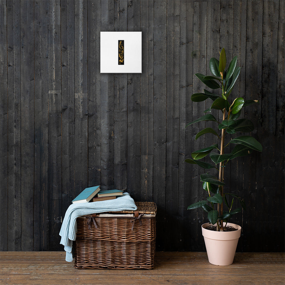'BLACK I' Canvas