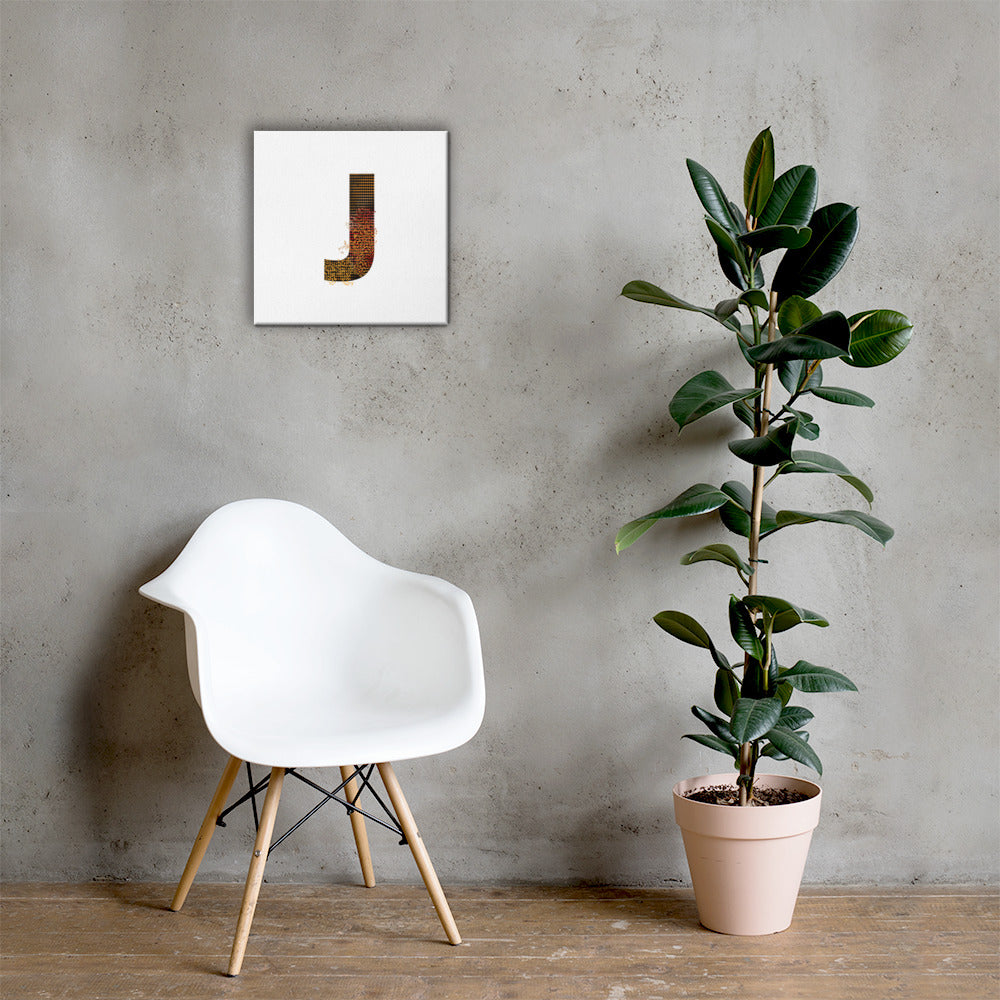 'WILD J 3' Canvas
