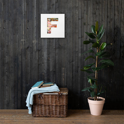 'WILD F' Canvas
