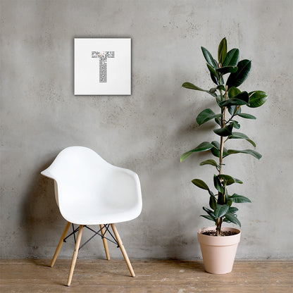 'WILD T' Canvas