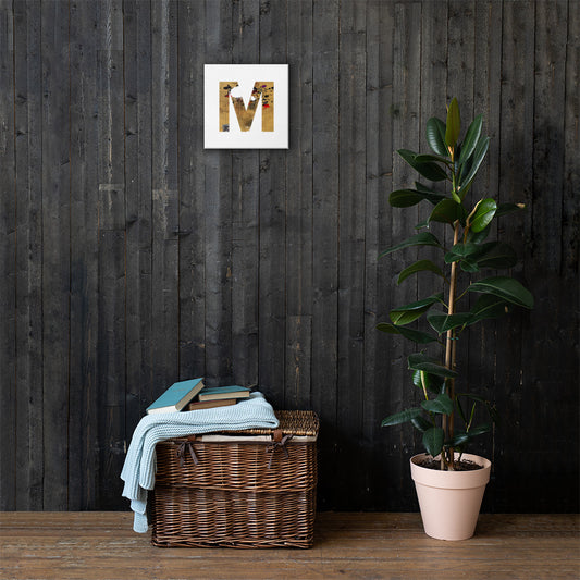 'WILD M' Canvas