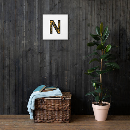 'BLACK N'  Canvas